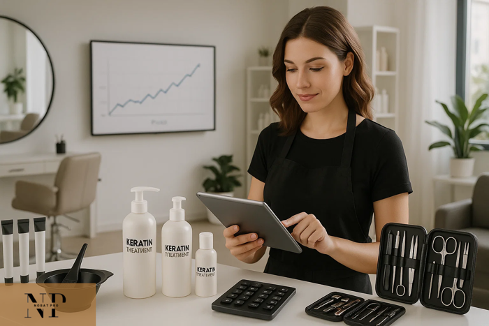 نرم‌افزار حسابداری آرایشگاه در NobatPro