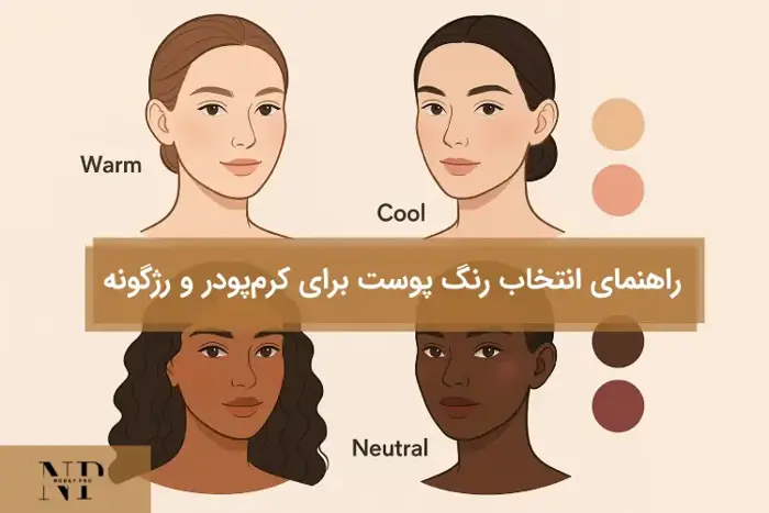 کرم‌پودر و رژگونه