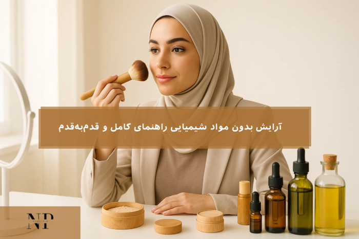  آرایش بدون مواد شیمیایی