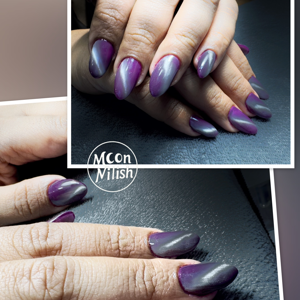 نمونه کار مهسا روشن قیاس  مکنت ساده بنفش