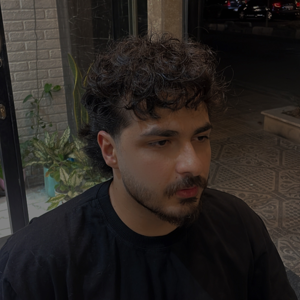 نمونه کار سپنتا مظفری Mullet hair cut